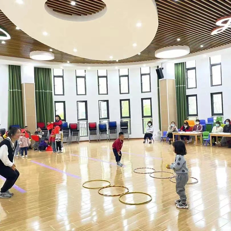 展示体育风采共教研促成长鹤琴幼儿园开展2022年春季公开课活动